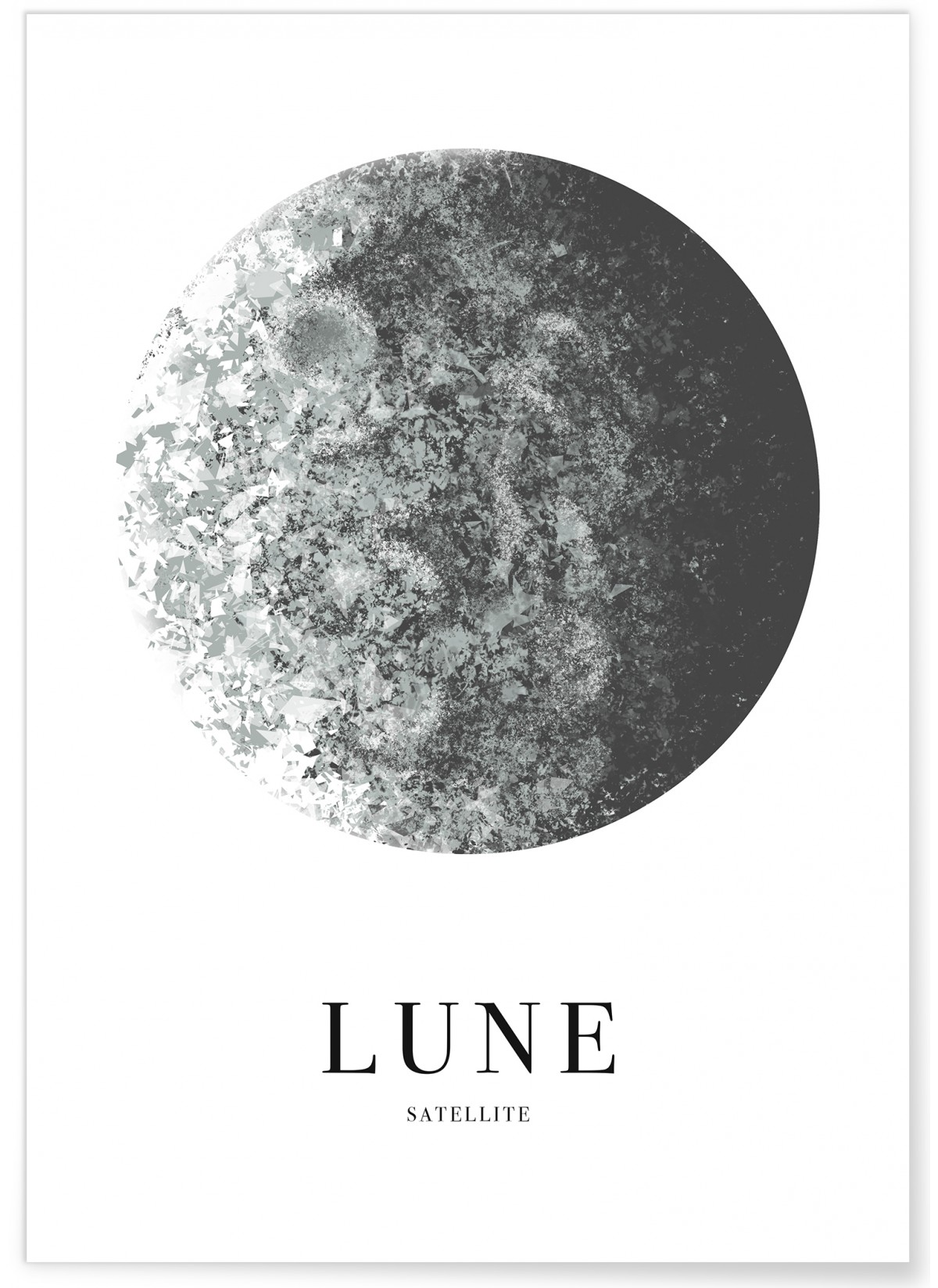 Affiche Lune
