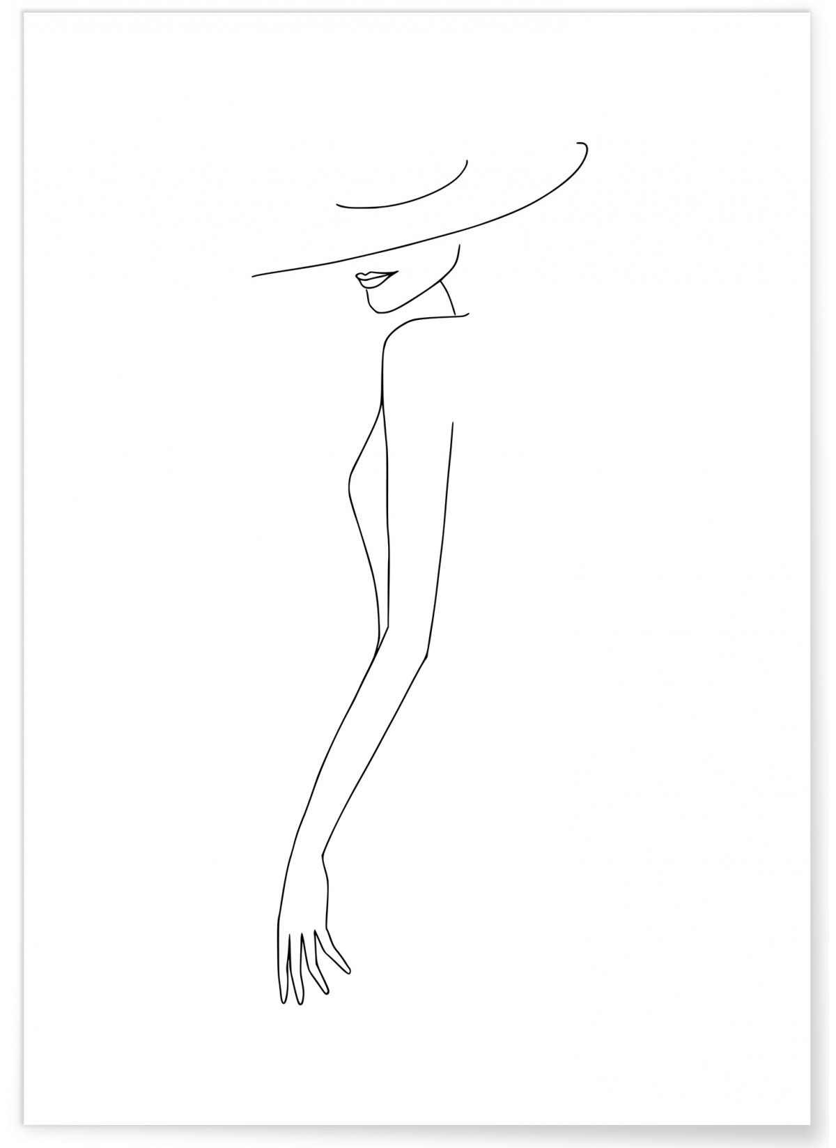 Affiche Line Art Women 5
