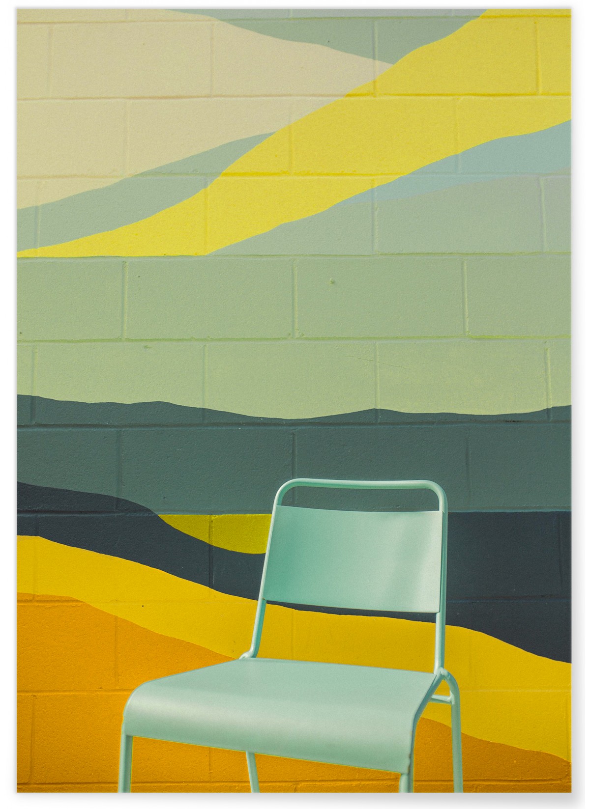 Affiche Colorful Wall
