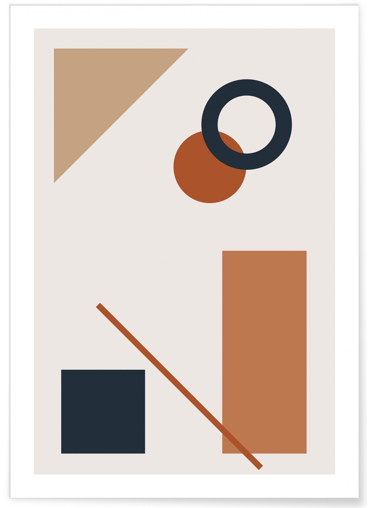 Affiche Abstract Figures 2
