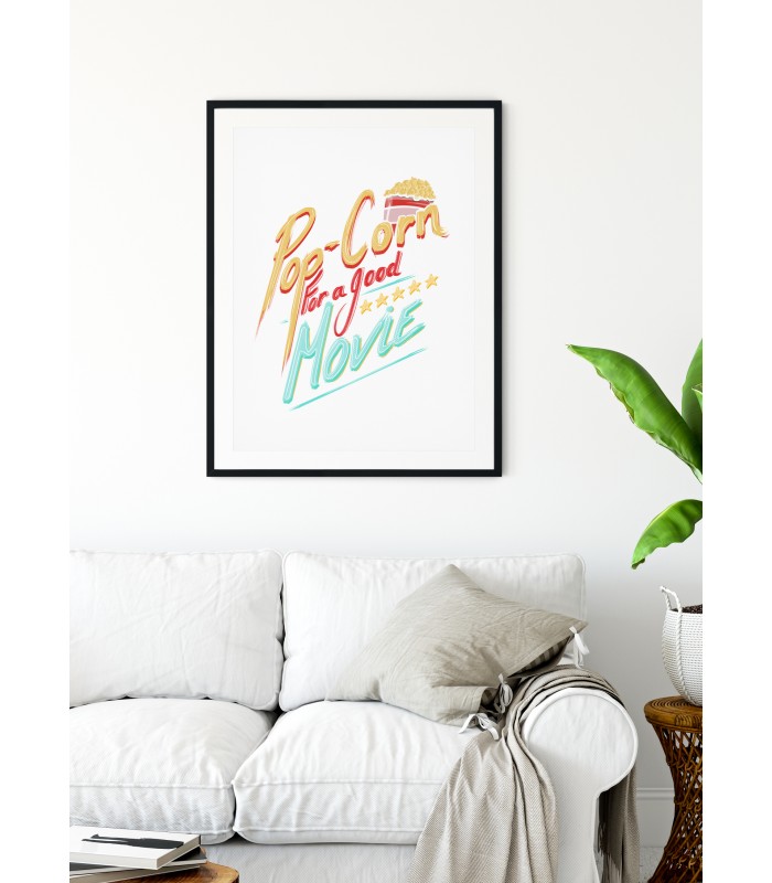 Affiche Pop Corn