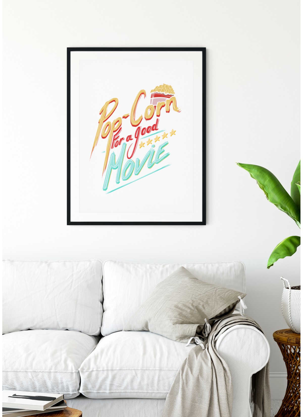 Affiche Pop Corn