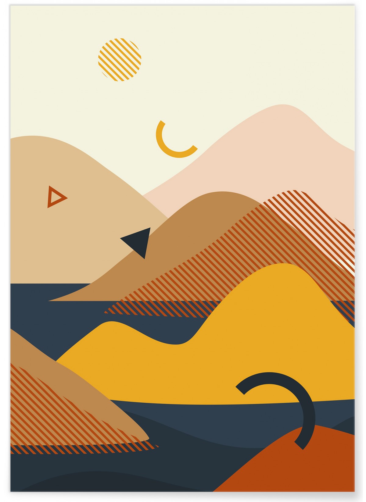 Affiche Abstract Landscape 4