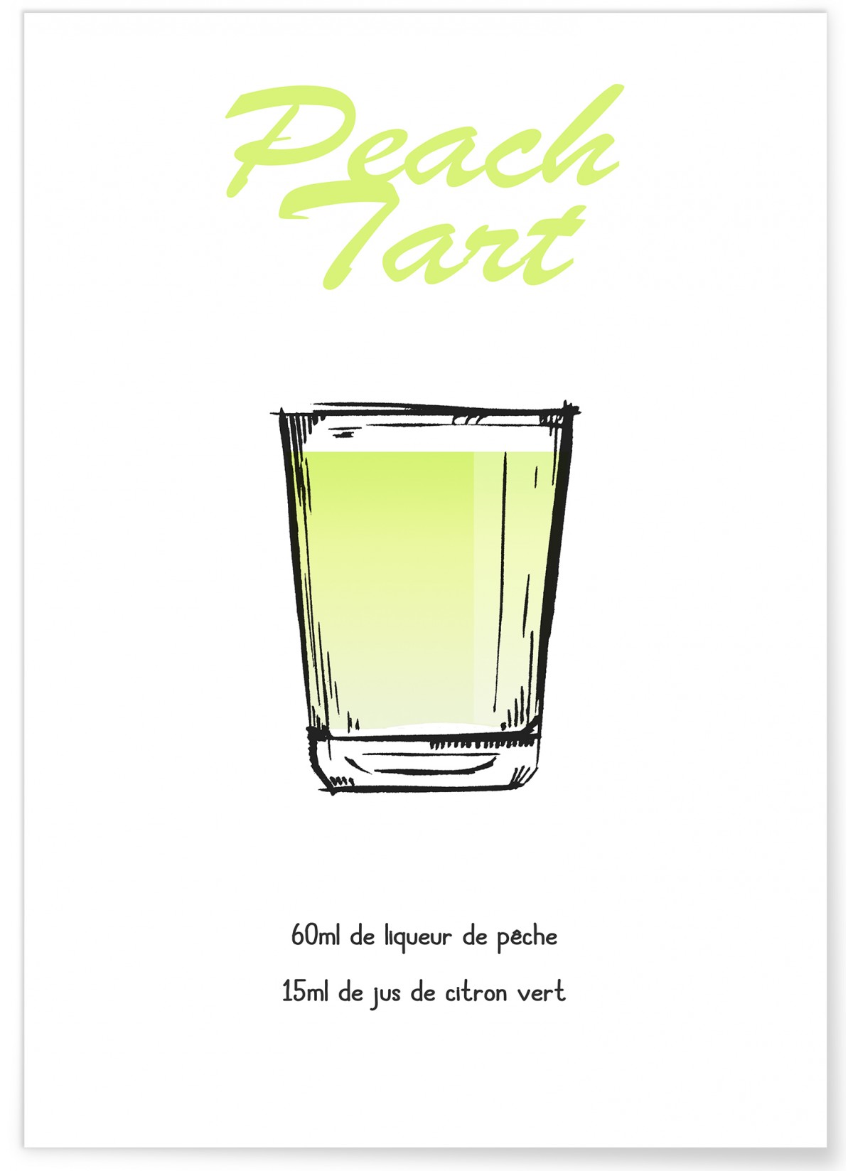 Affiche Shooter Peach Tart