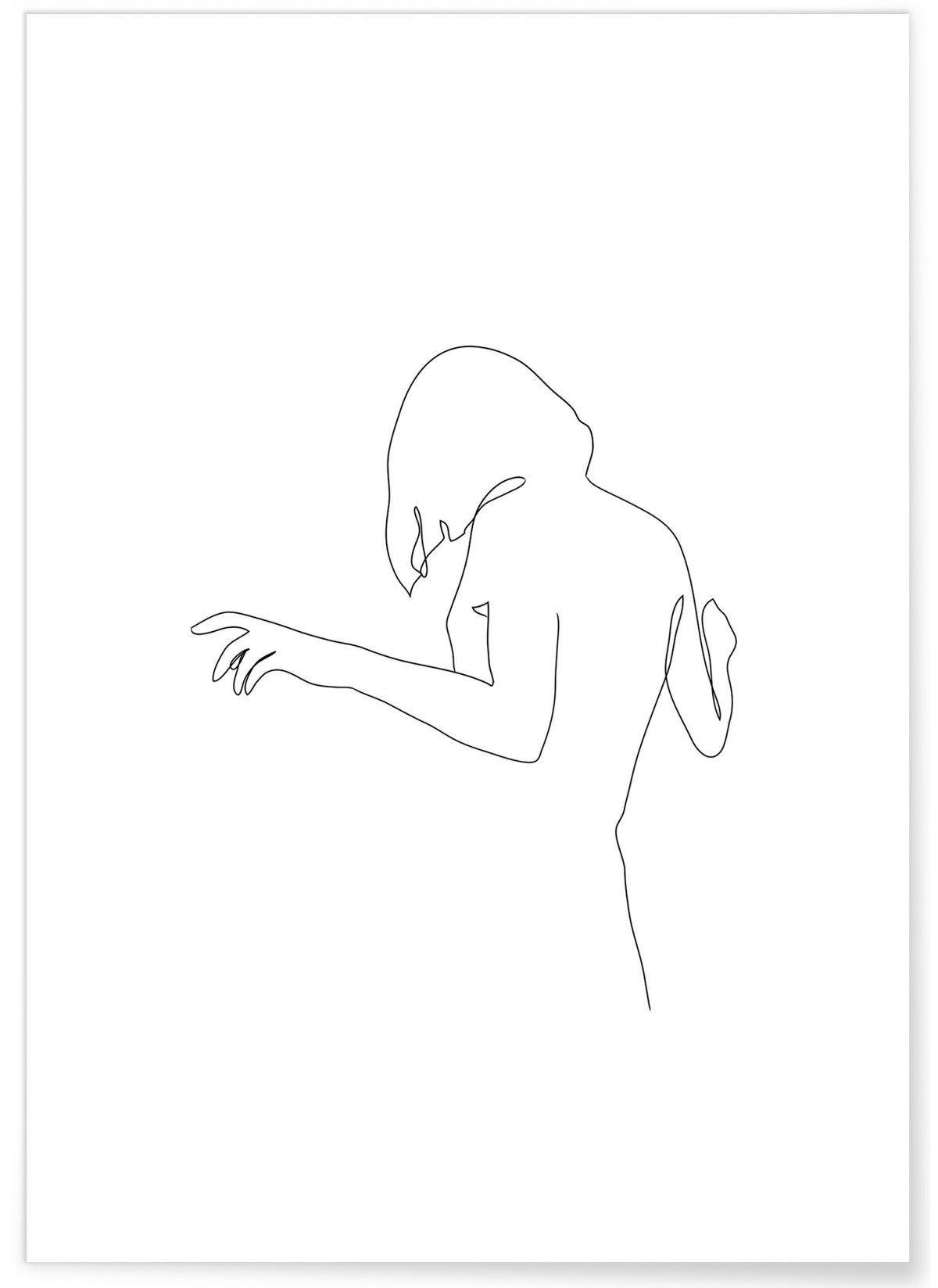 Affiche Line Art Women 6