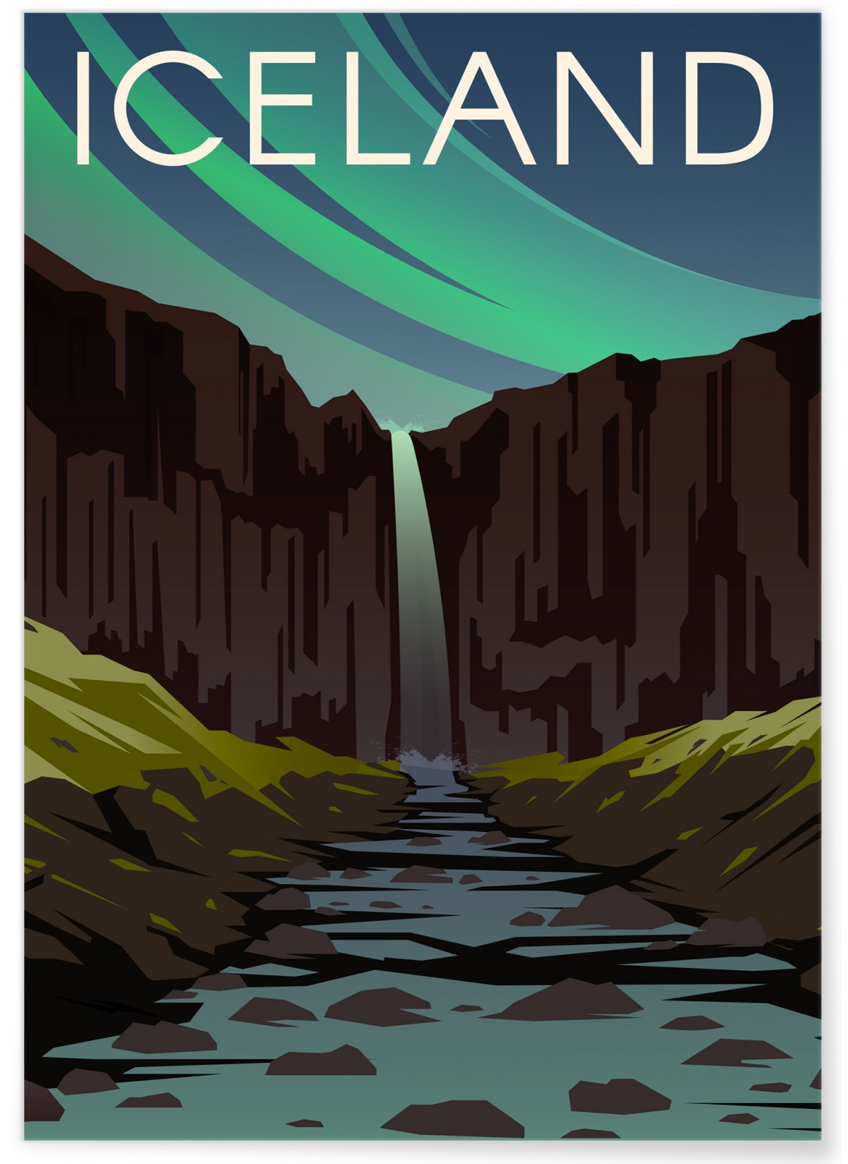 Affiche Iceland