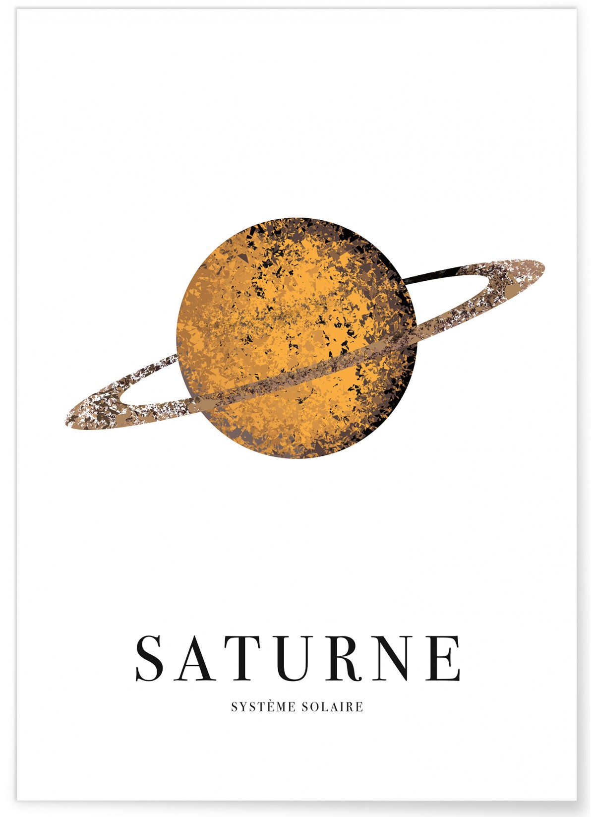 Affiche Saturne