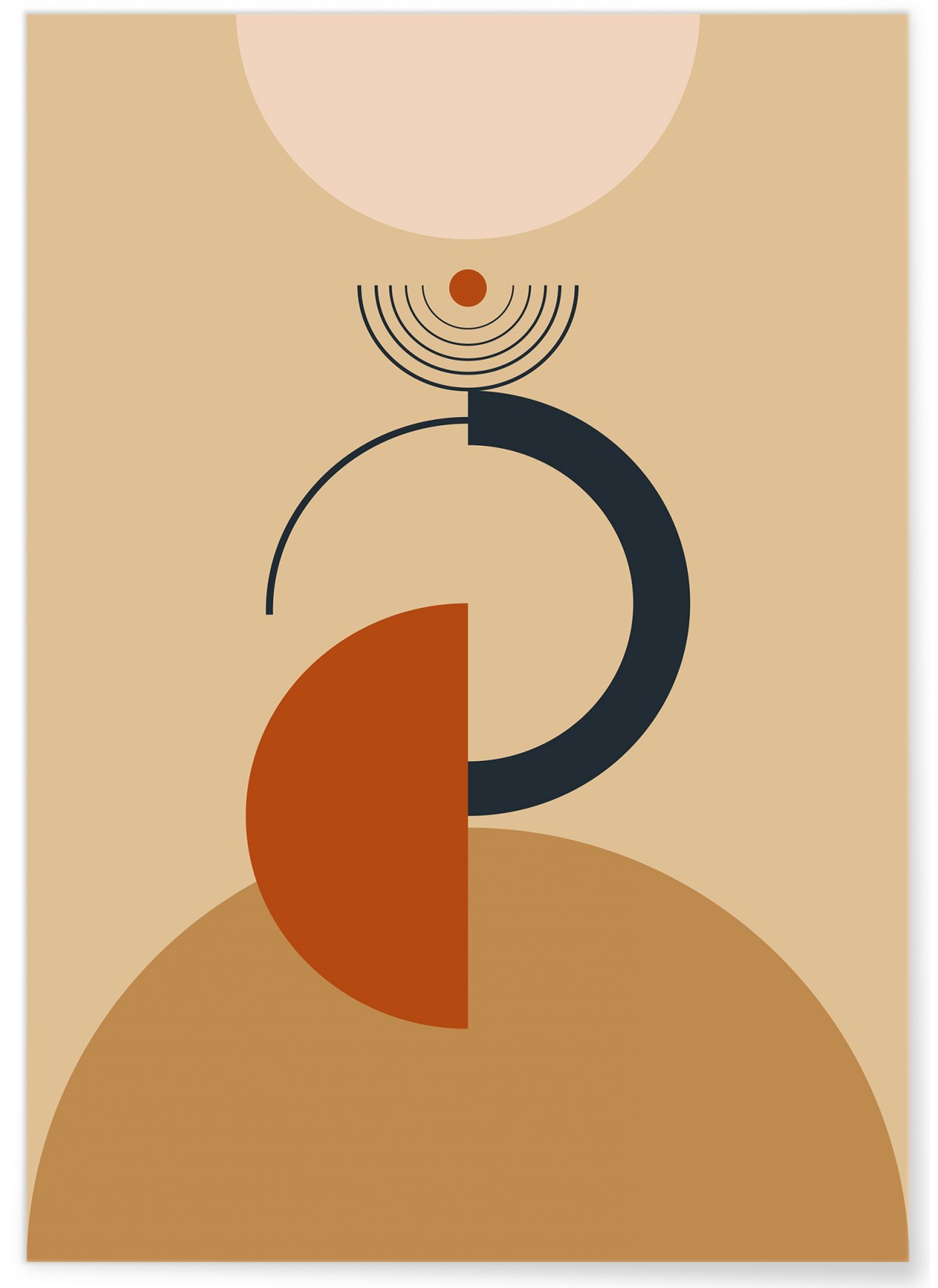 Affiche Abstract Composition 2