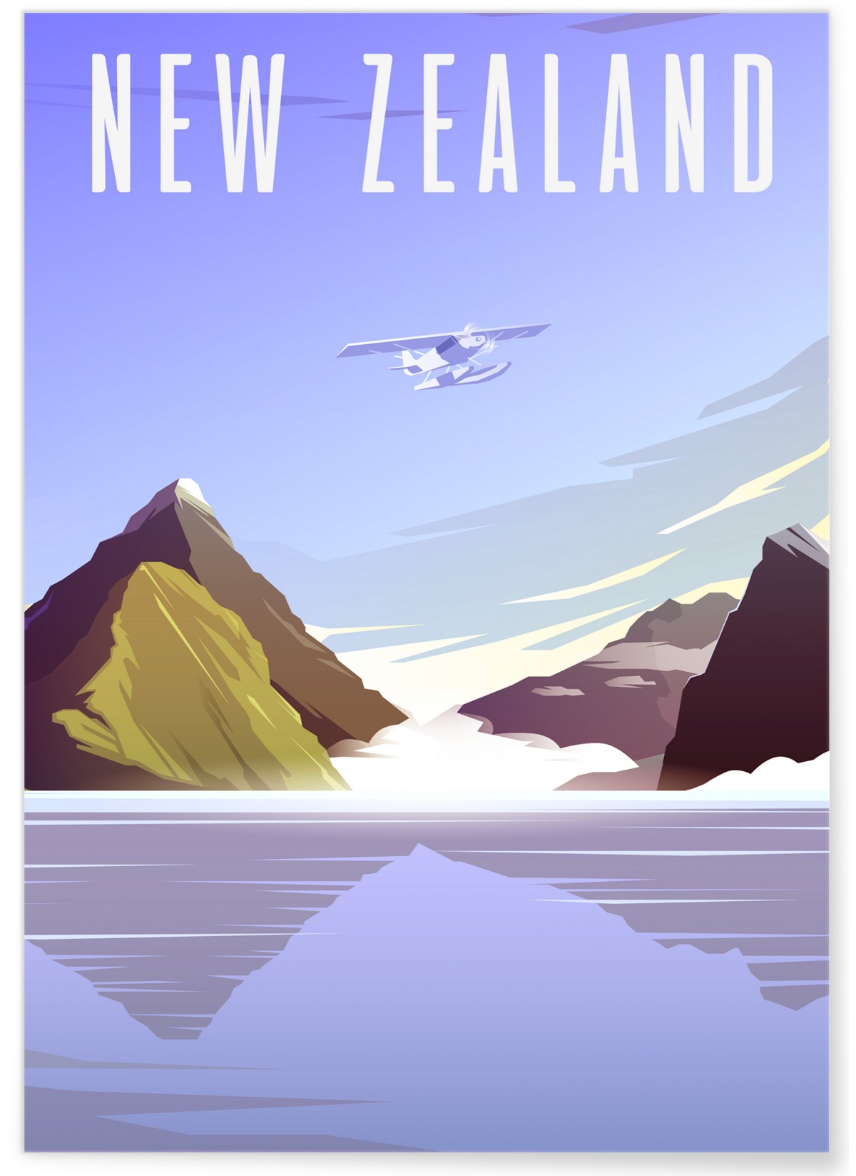 Affiche New-Zealand