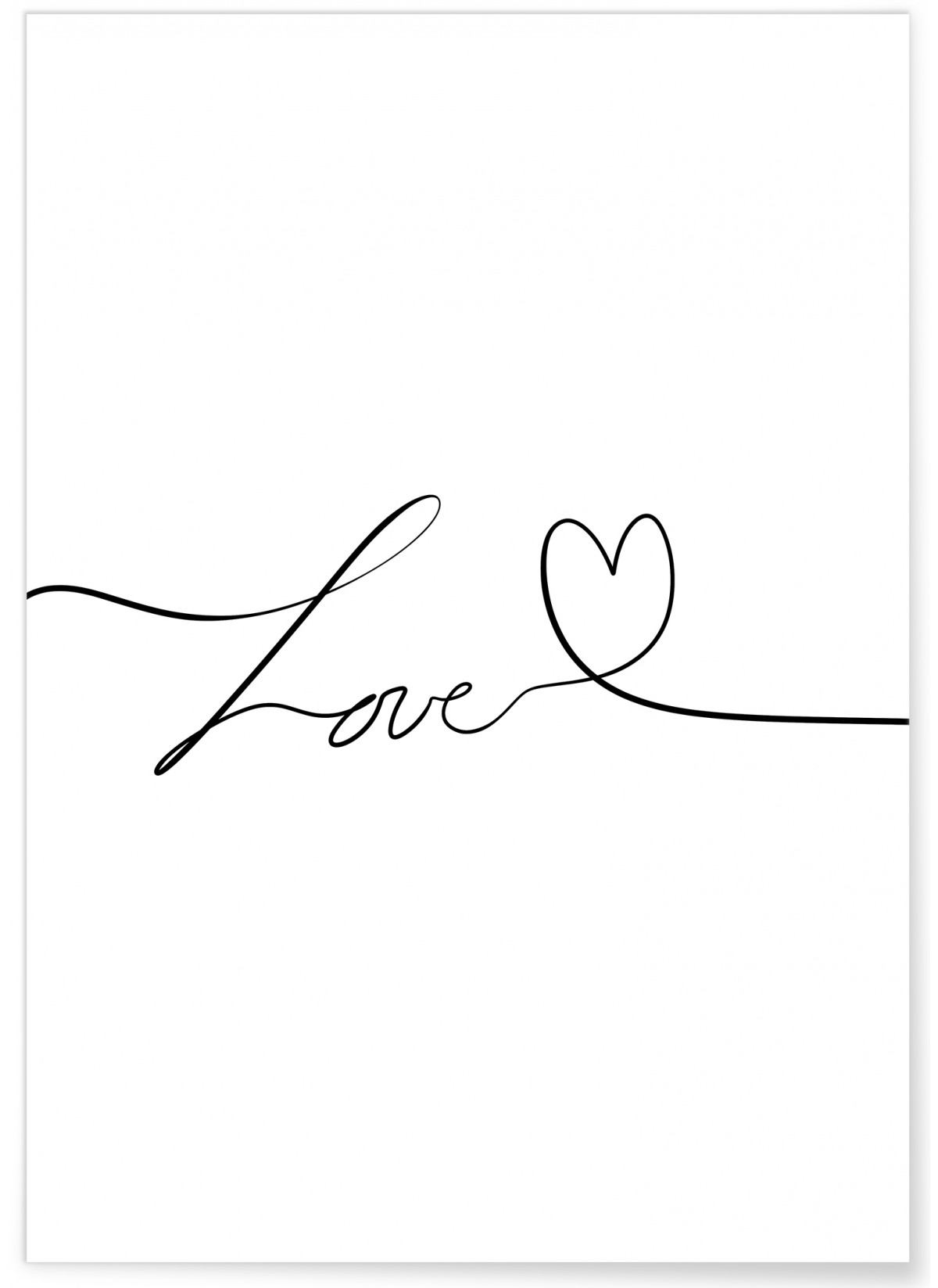 Affiche "Love"
