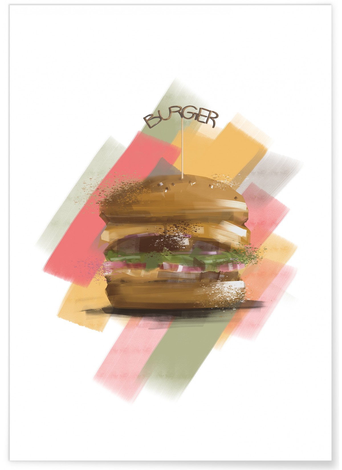 Affiche Burger #2