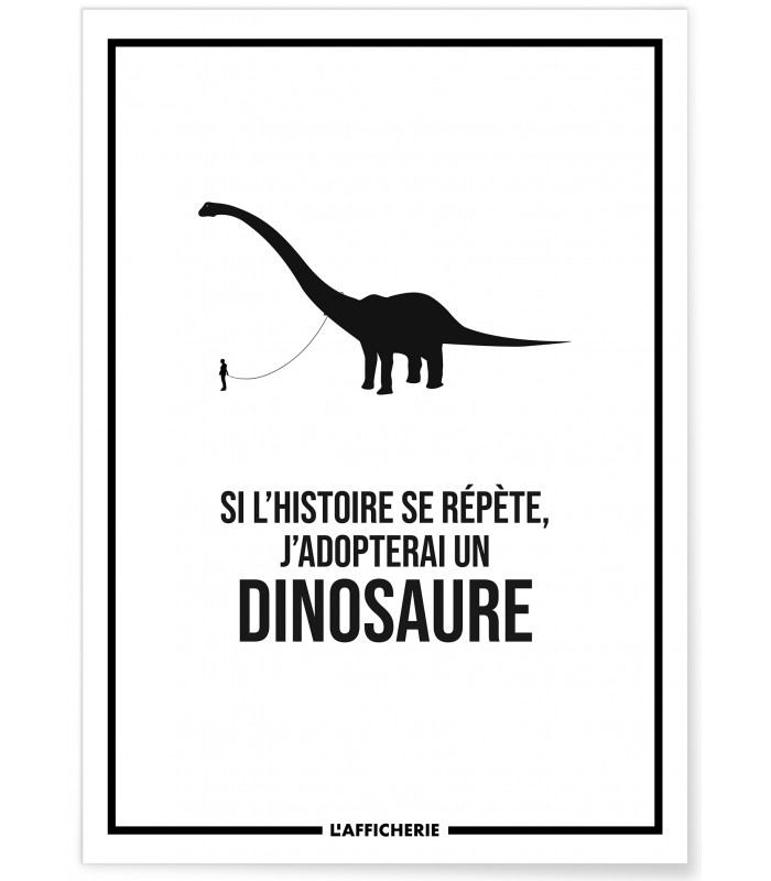 Affiche "Si l'histoire se répète..."