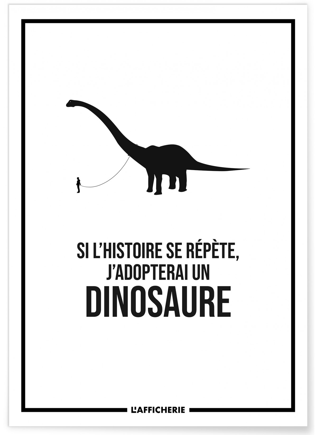 Affiche "Si l'histoire se répète..."