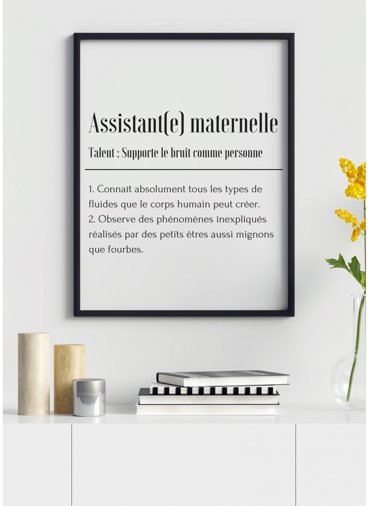 Affiche Définition Assistant(e) maternelle