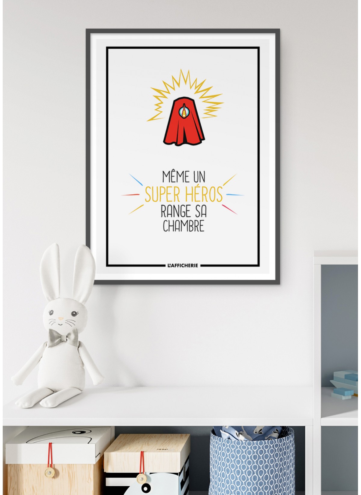 Affiche Enfant Super-Héros