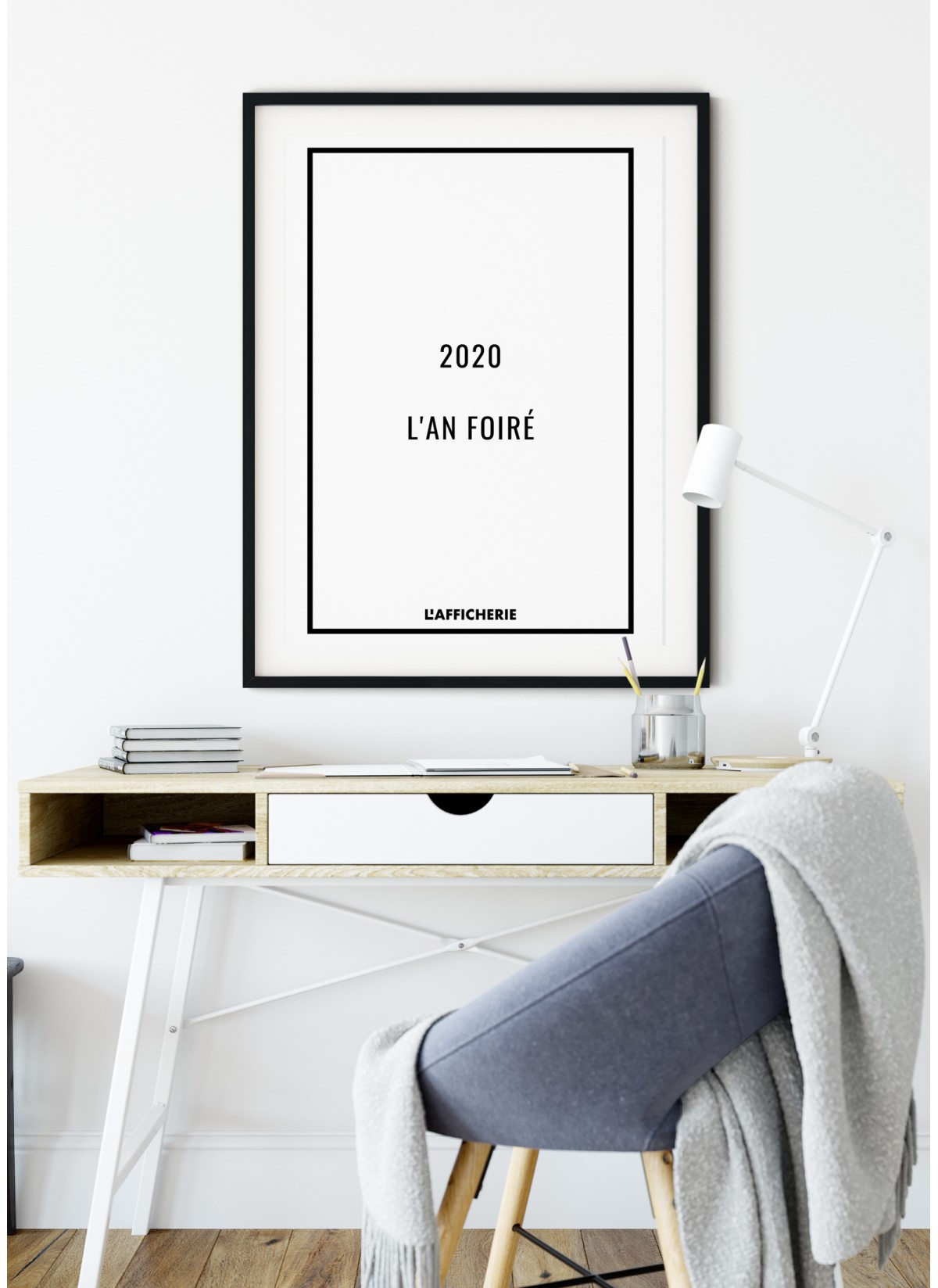 Affiche "2020 : L'an foiré"