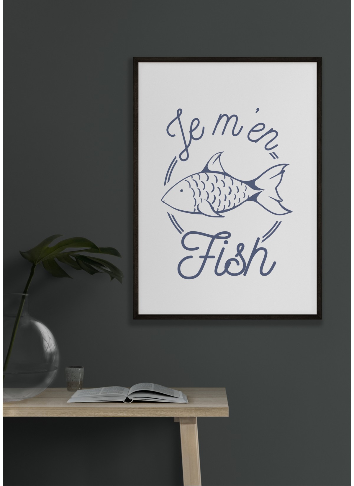 Affiche "Je m'en fish"