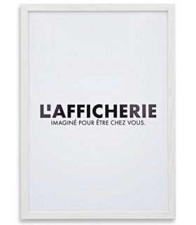 Cadre Poster Blanc, pour posters déco|  L’Afficherie