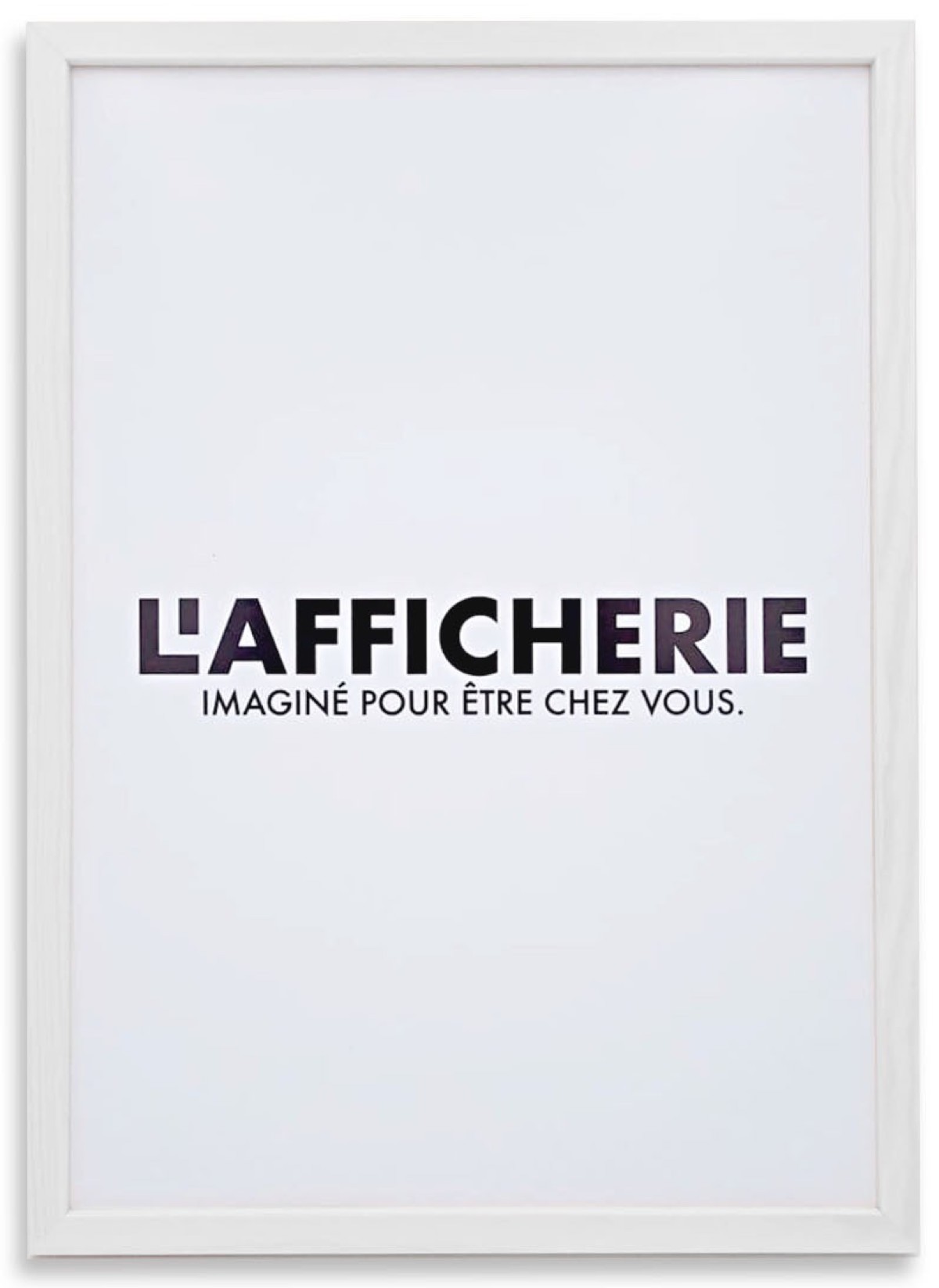 Cadre Poster Blanc, pour posters déco|  L’Afficherie