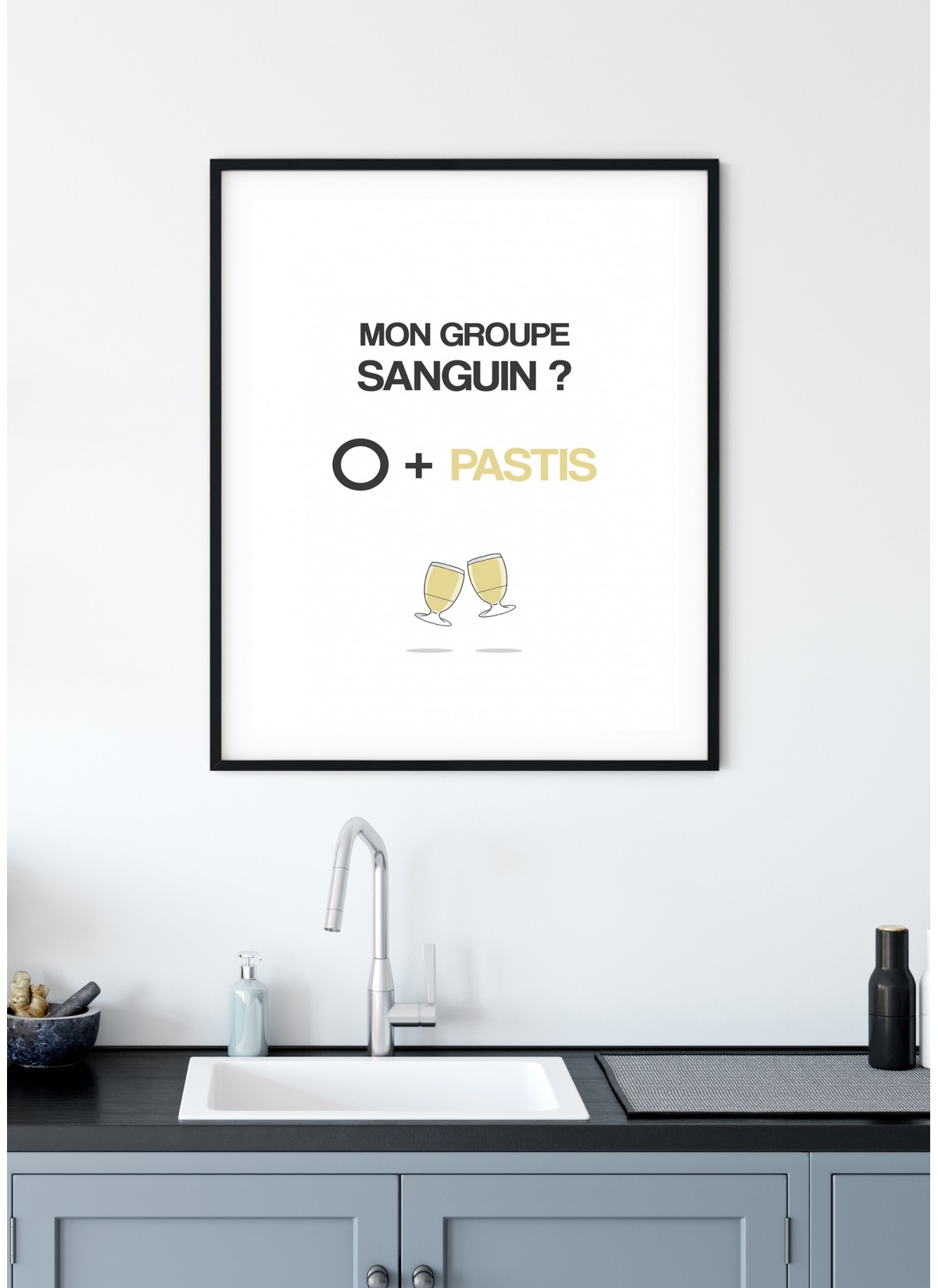 Affiche "Mon Groupe Sanguin ?"