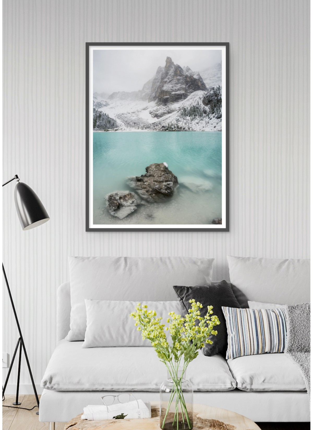 Affiche Nature Winter Lake