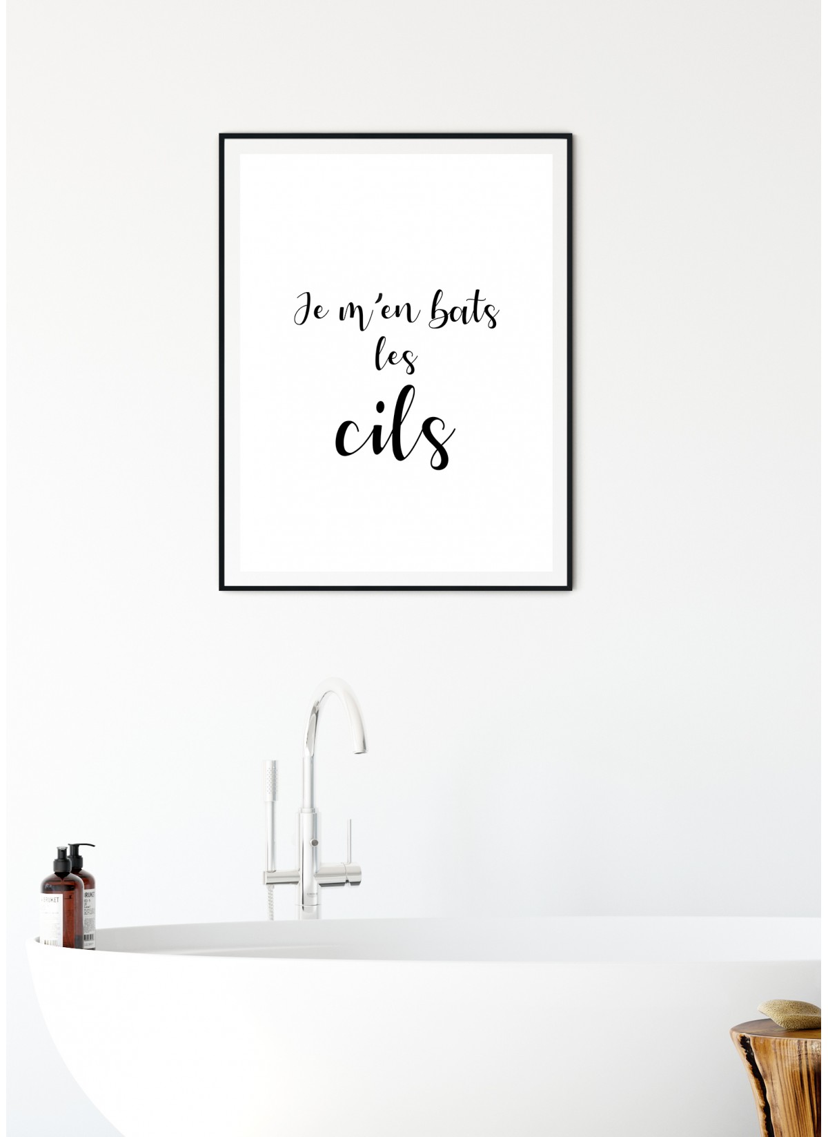 Affiche "Je m'en bats les cils"