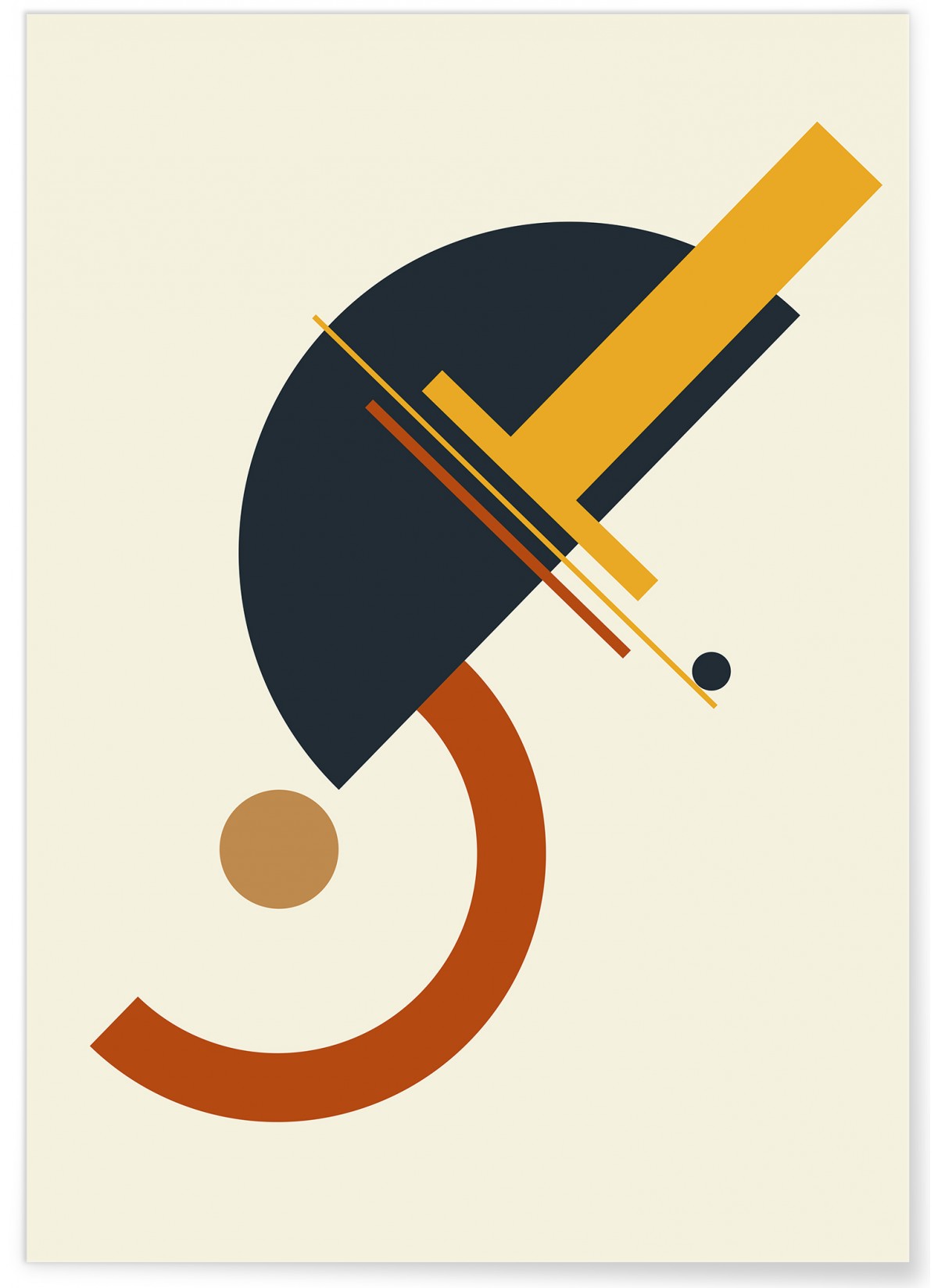 Affiche Abstract Composition 6