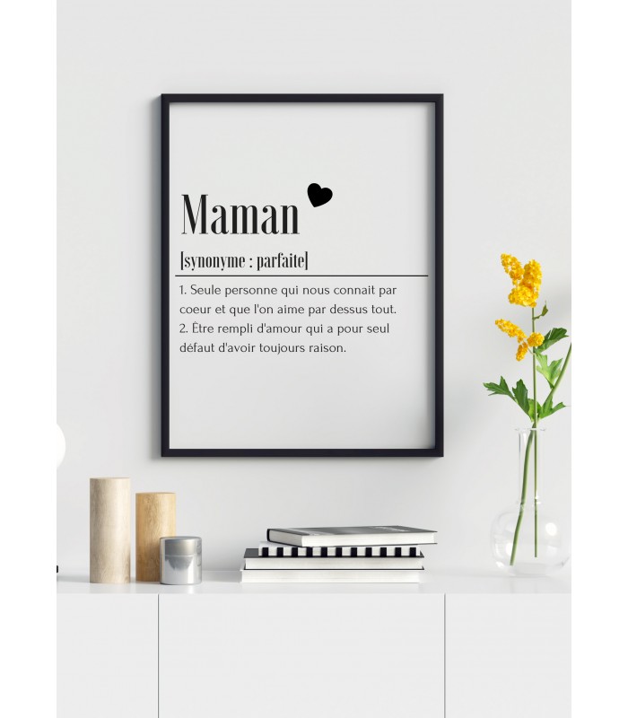 Affiche Définition Maman 2