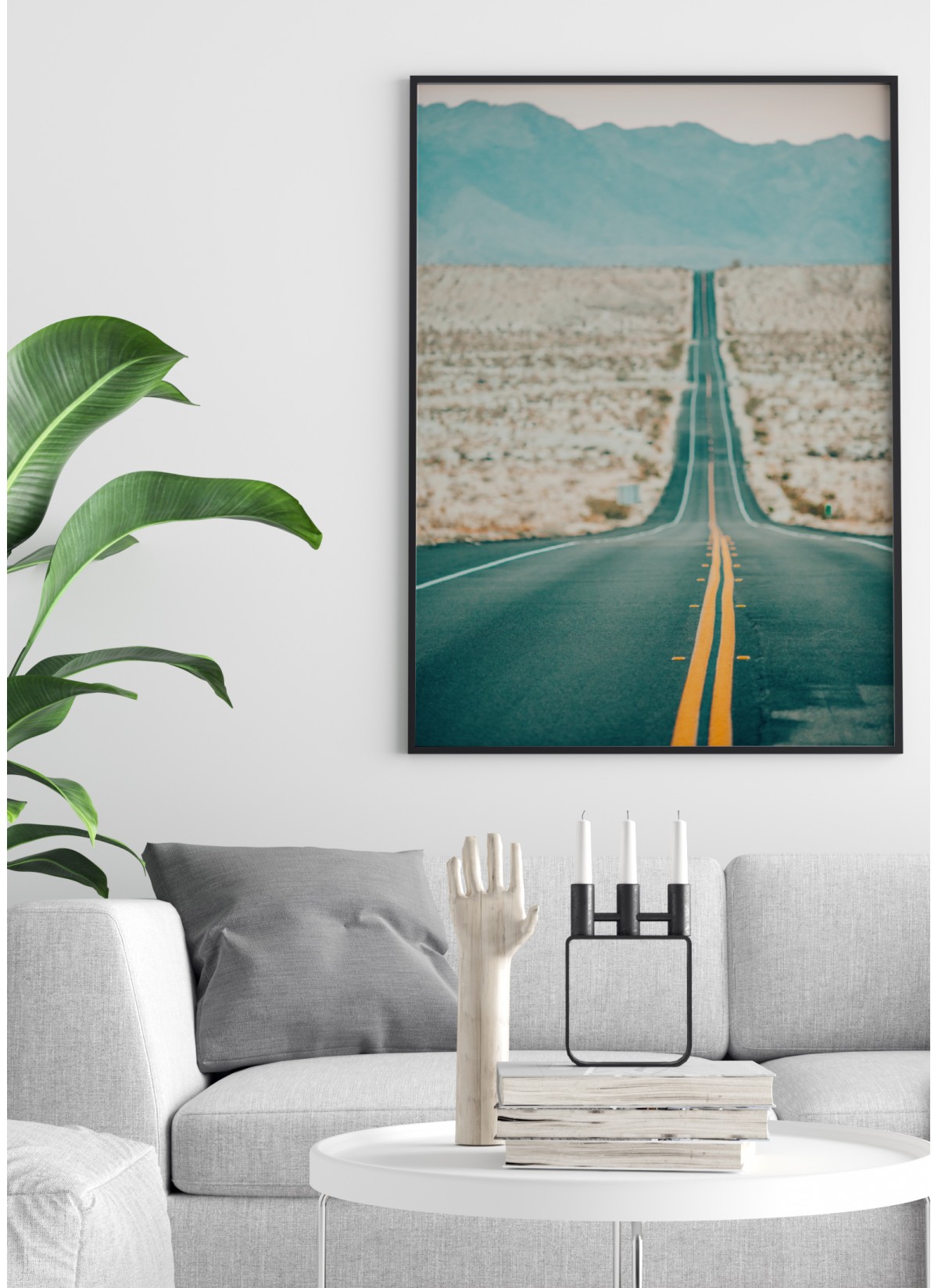 Affiche Nature Desert Road