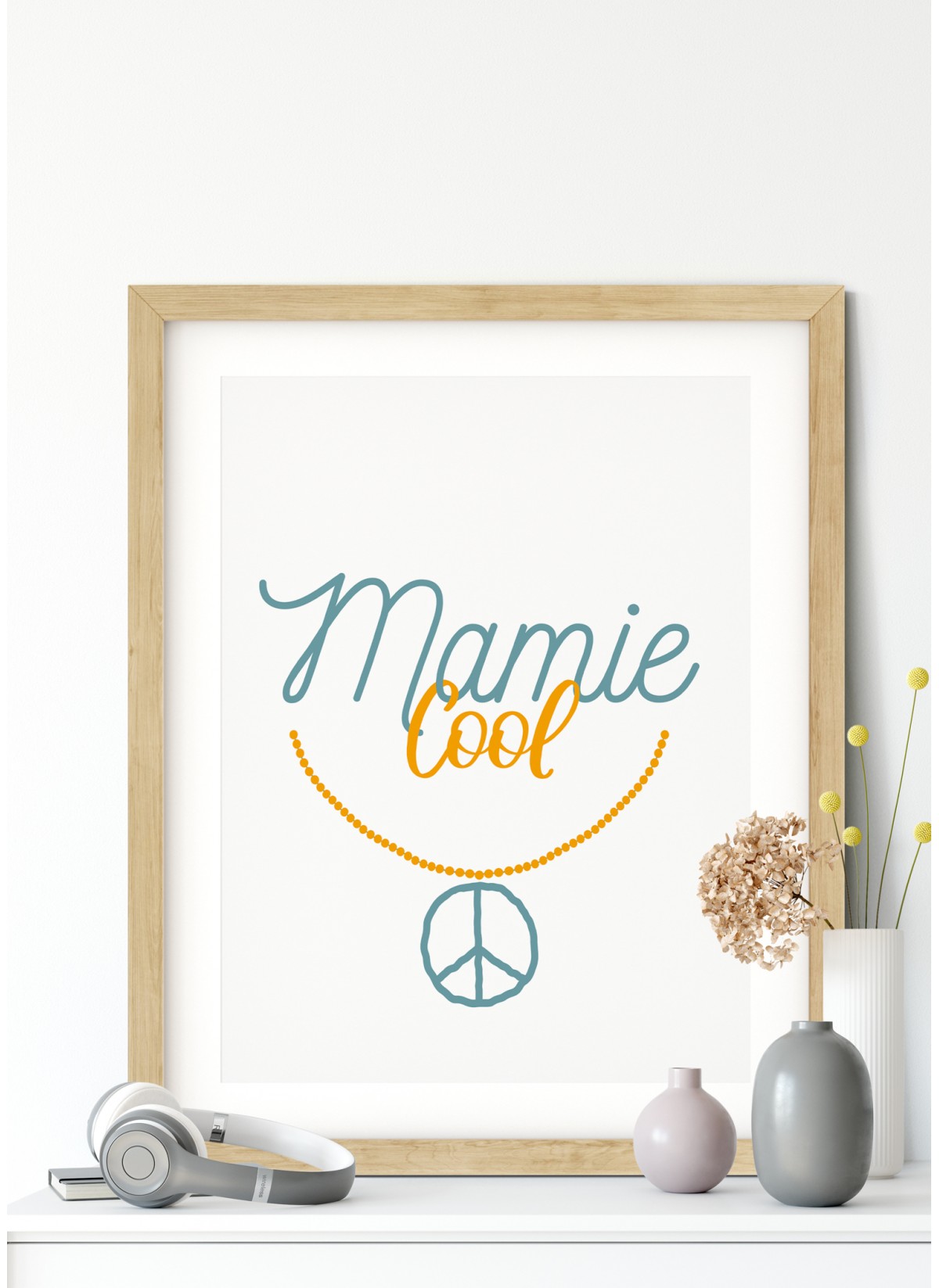 Affiche Mamie Cool