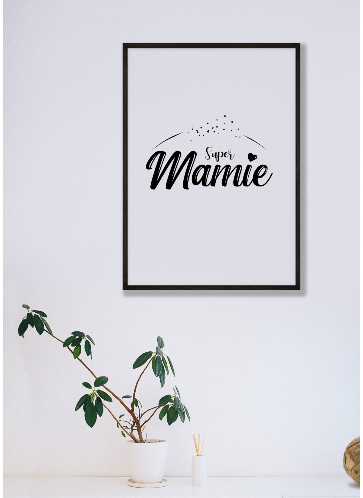 Affiche Super mamie