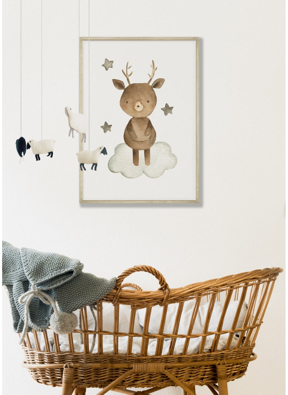 Affiche Enfant Cerf