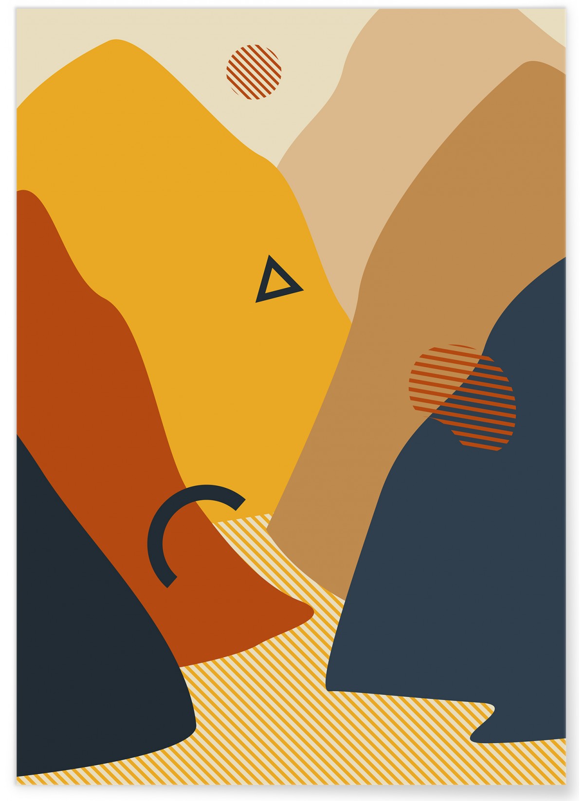 Affiche Abstract Landscape 8