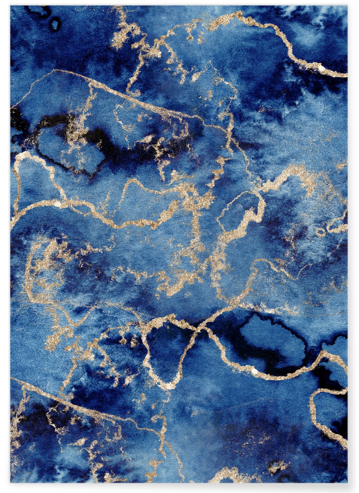 Affiche Blue Background 1