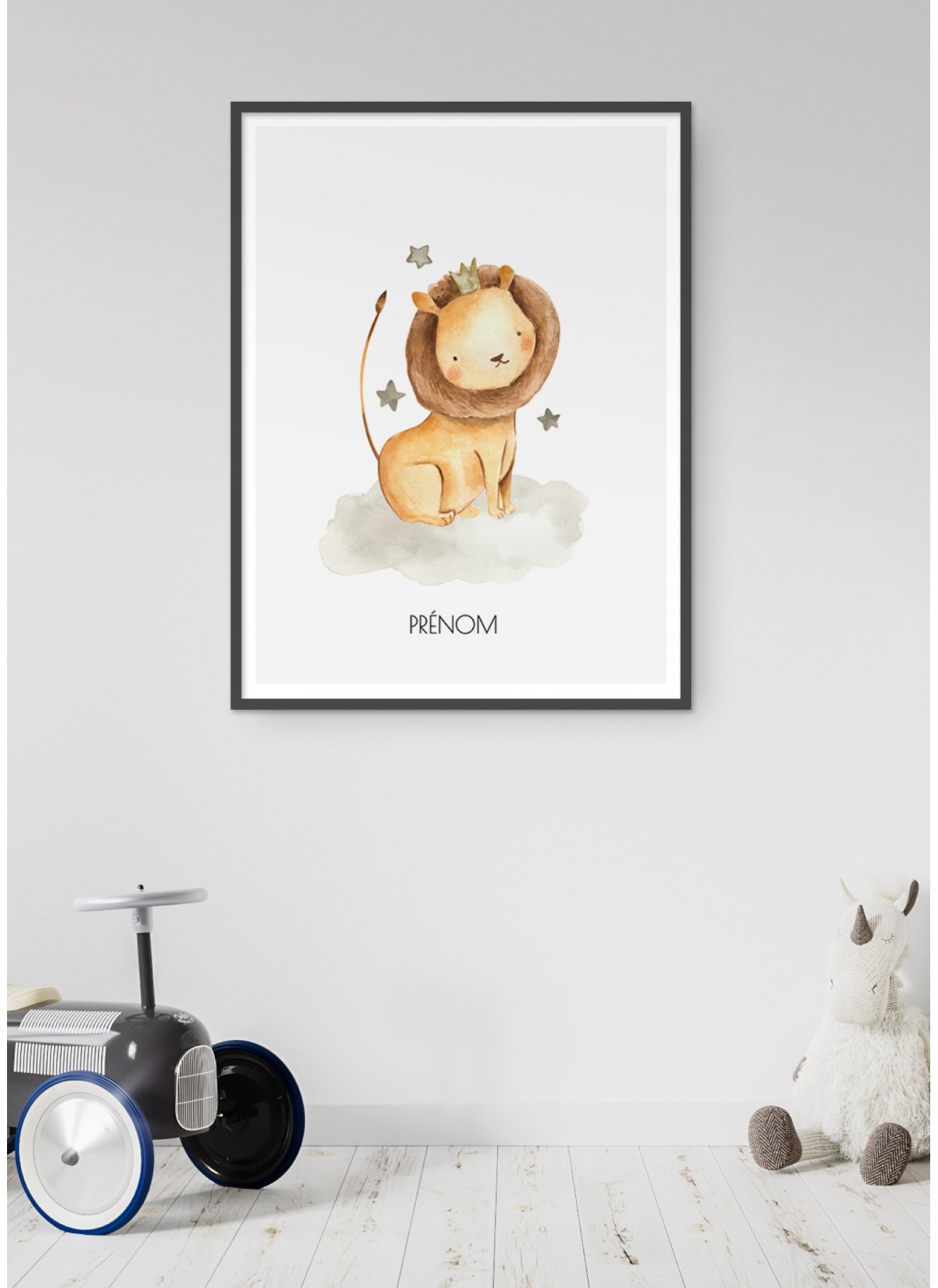Affiche chambre d'enfant "prénom" personnalisable | L’Afficherie