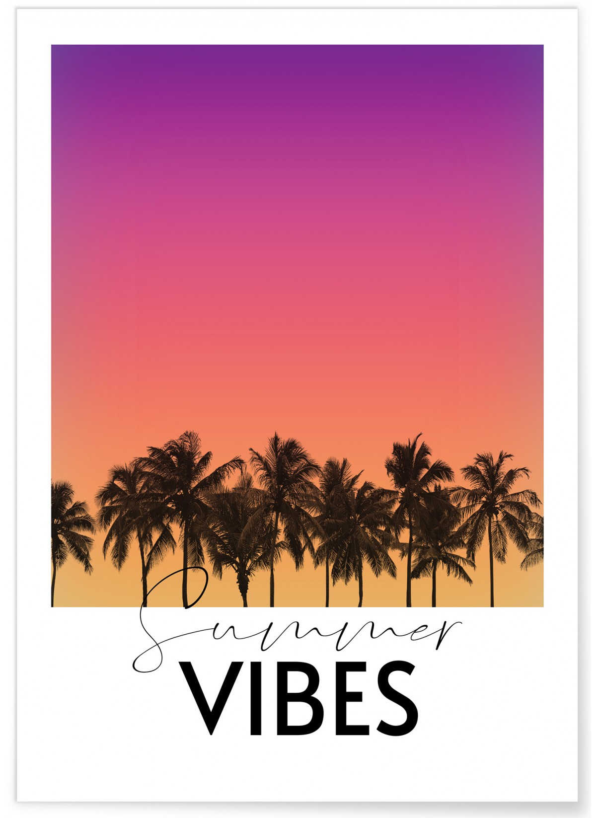 Affiche Summer Vibes #1