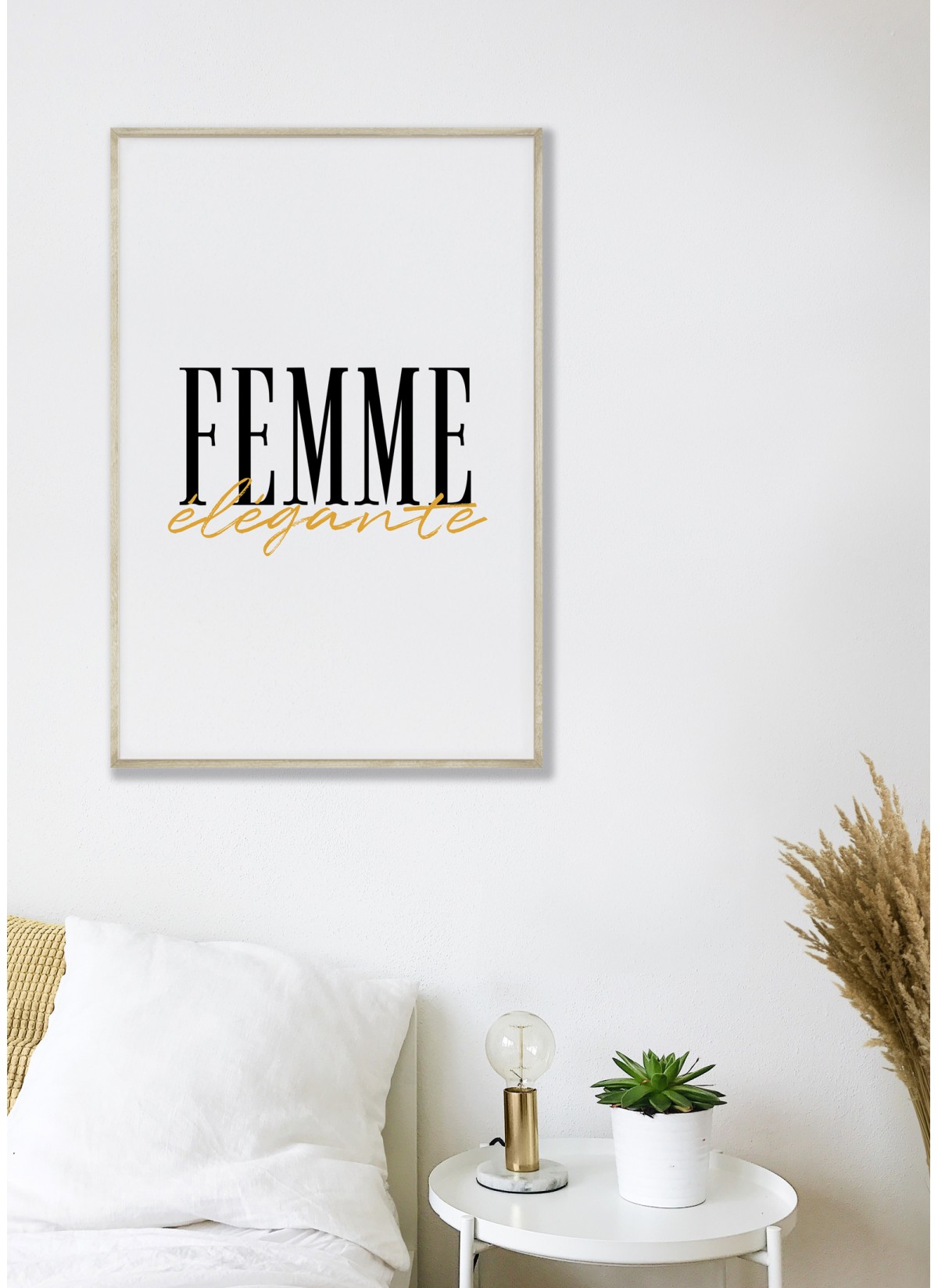 Affiche Femme élégante