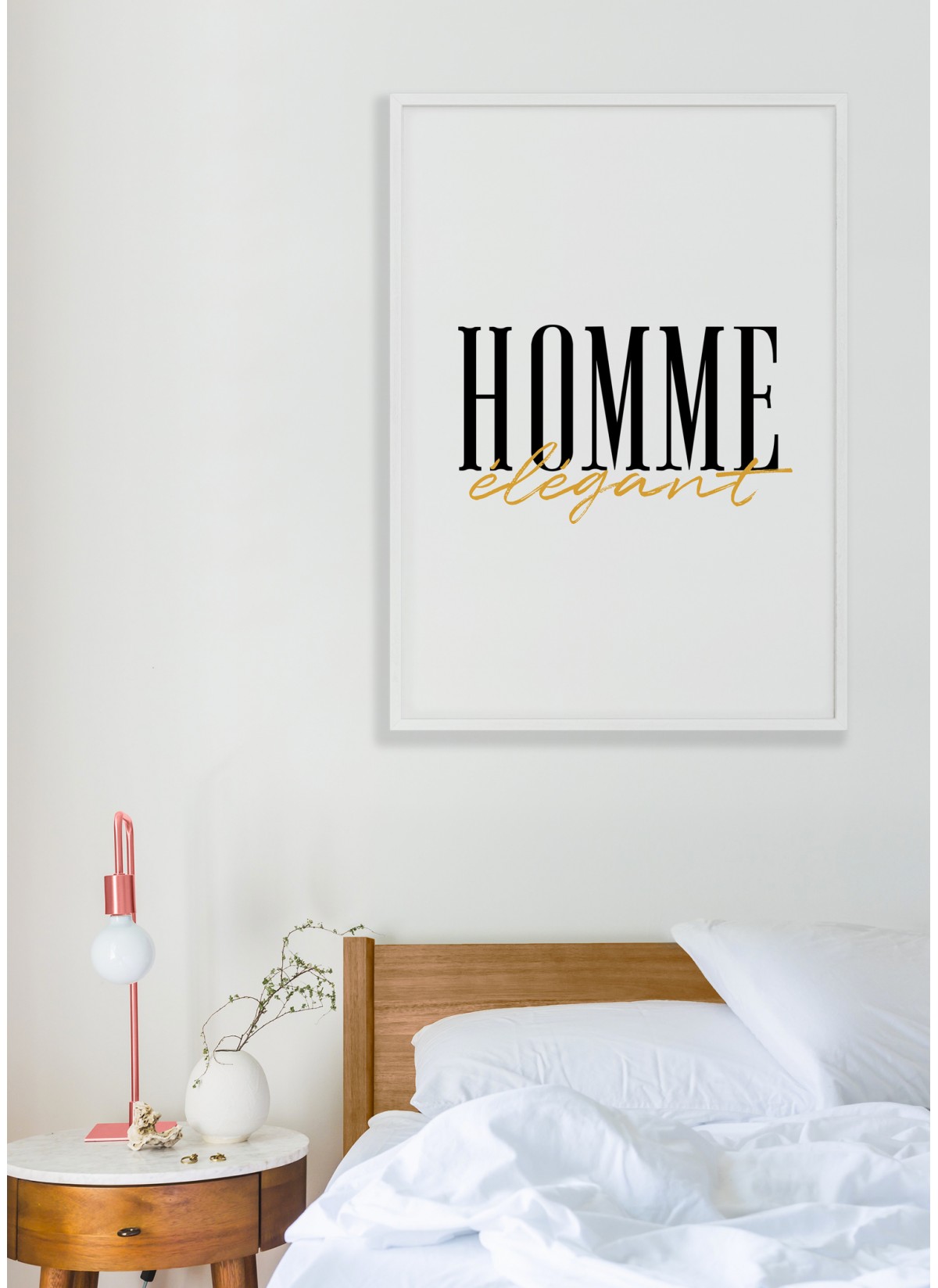 Affiche Homme élégant