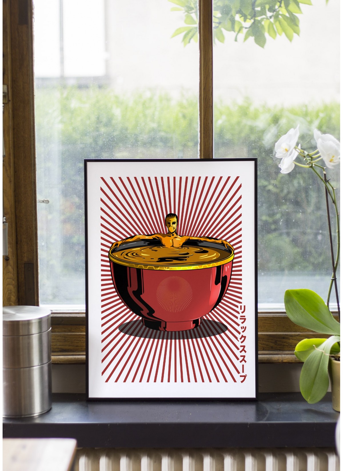 Affiche Soupe Relaxante
