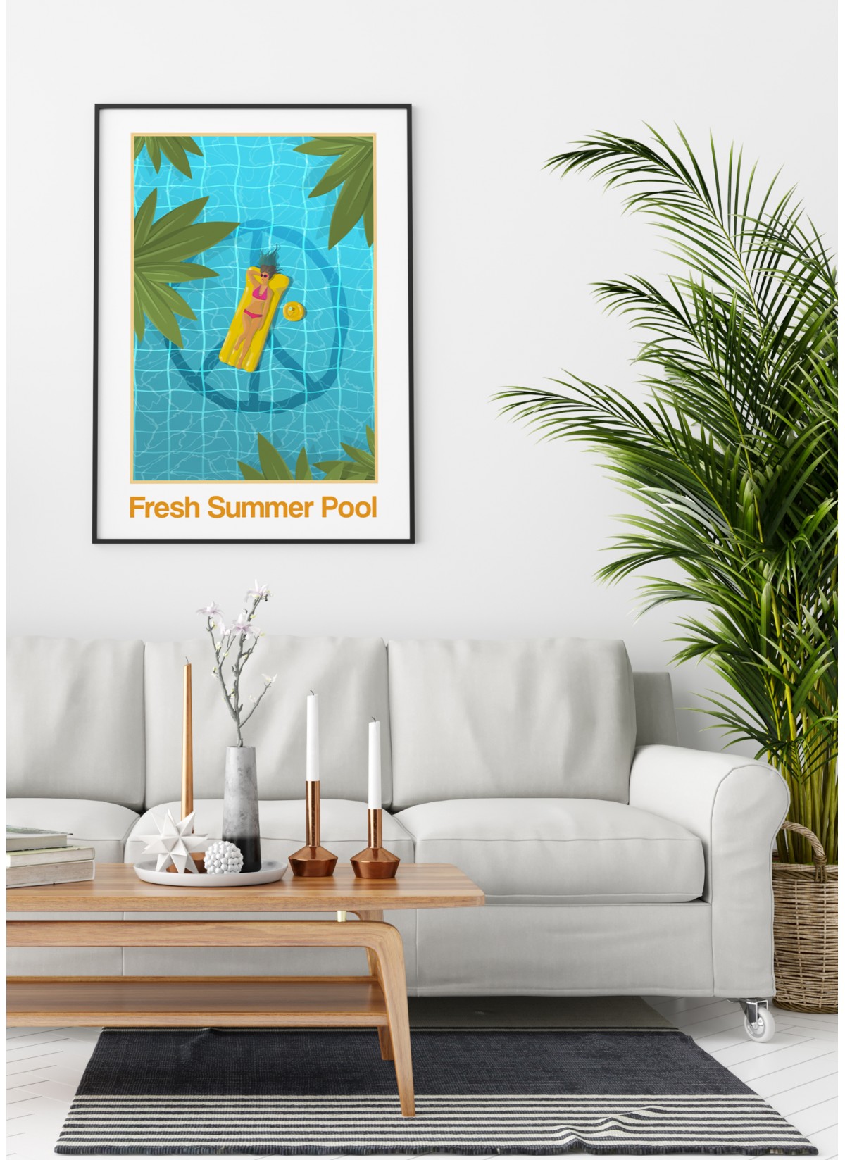 Affiche Fresh Summer Pool