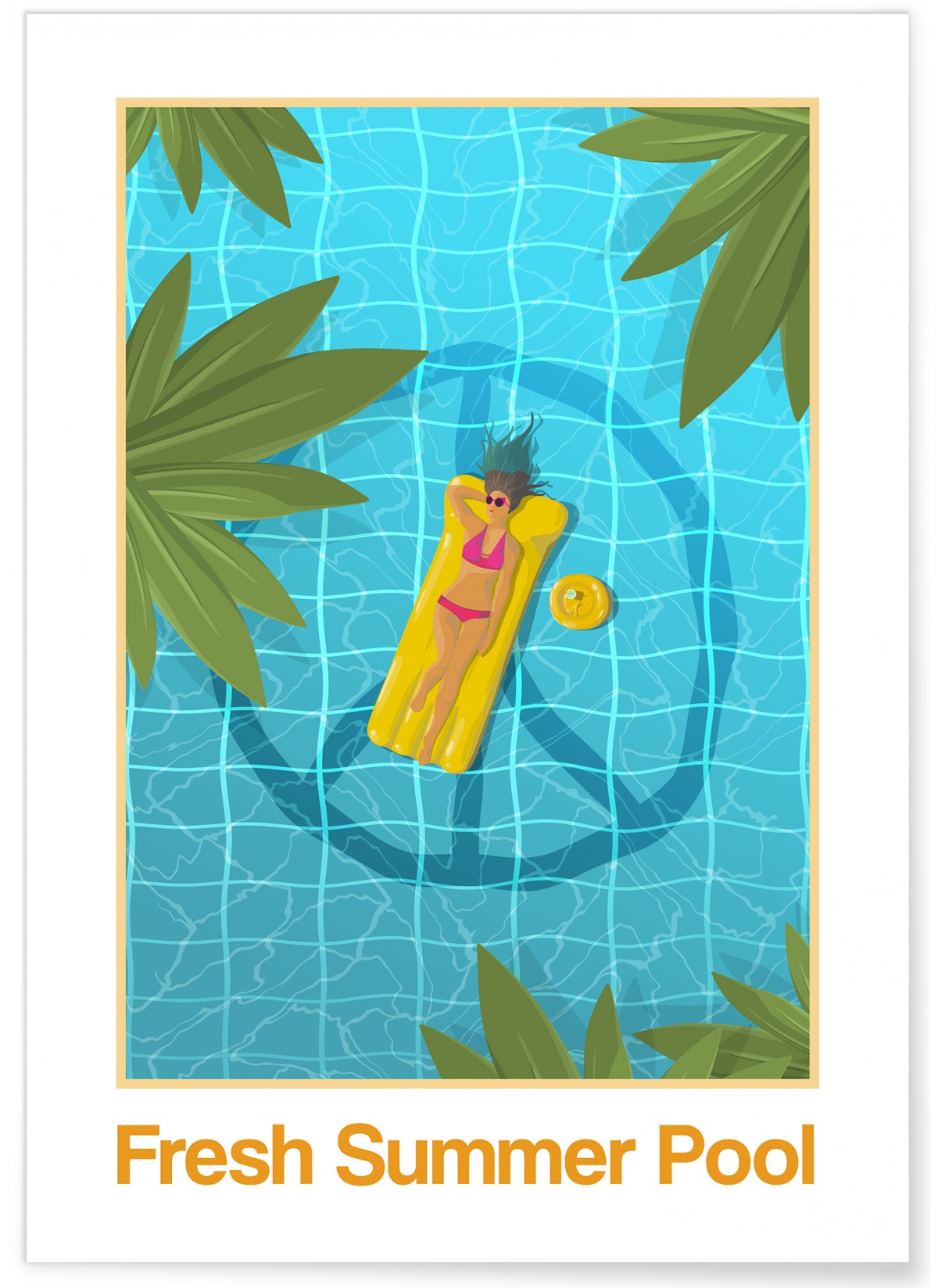 Affiche Fresh Summer Pool