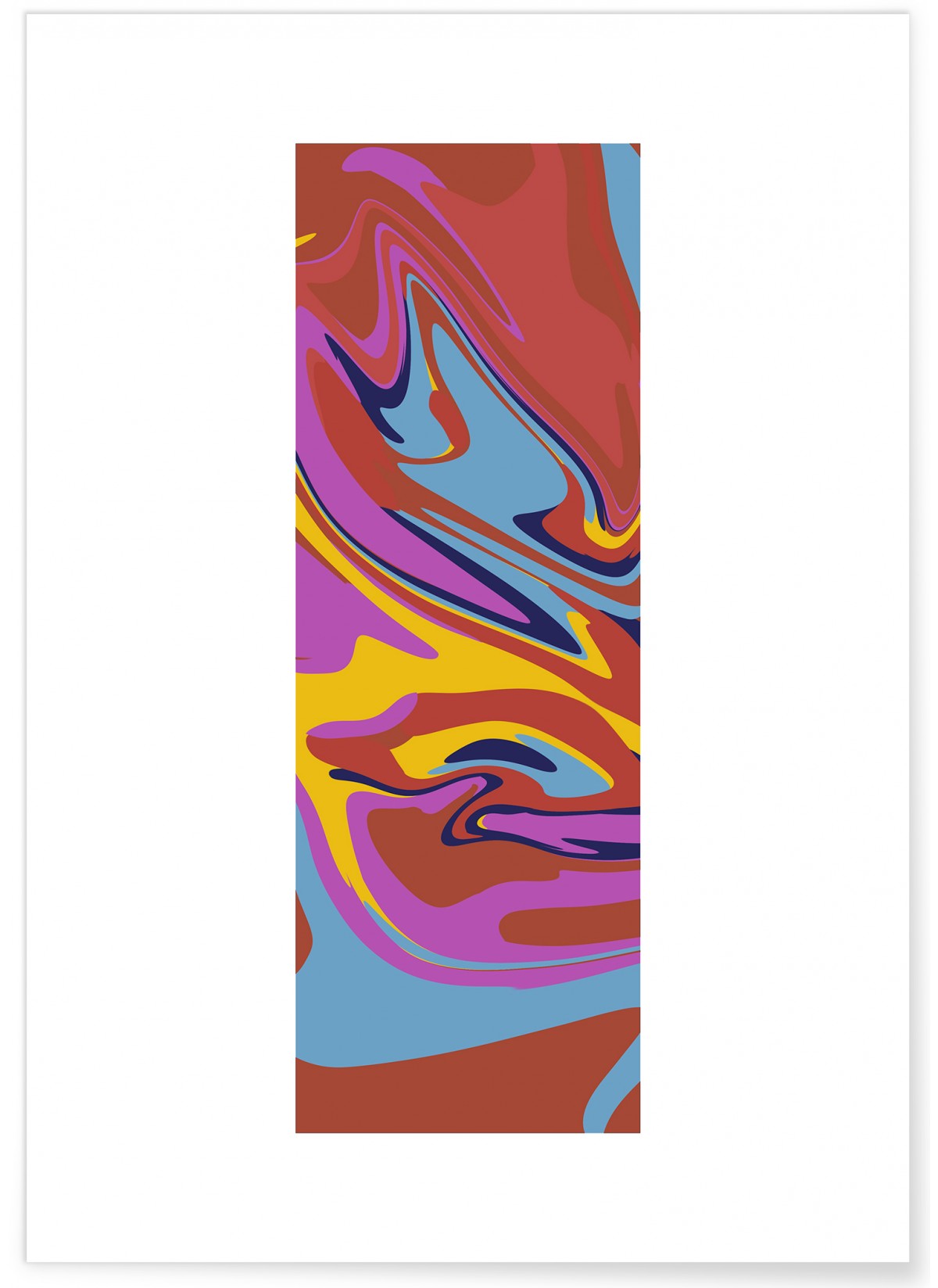 Affiche Abstract Pop Color