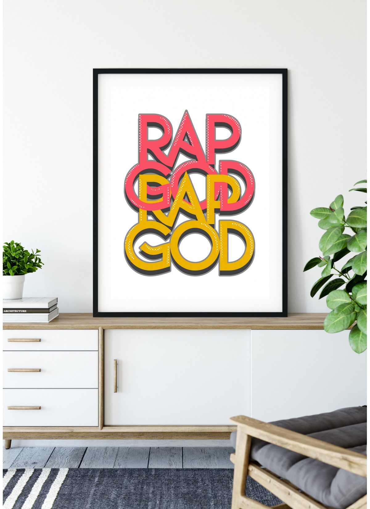 Affiche "Rap God"