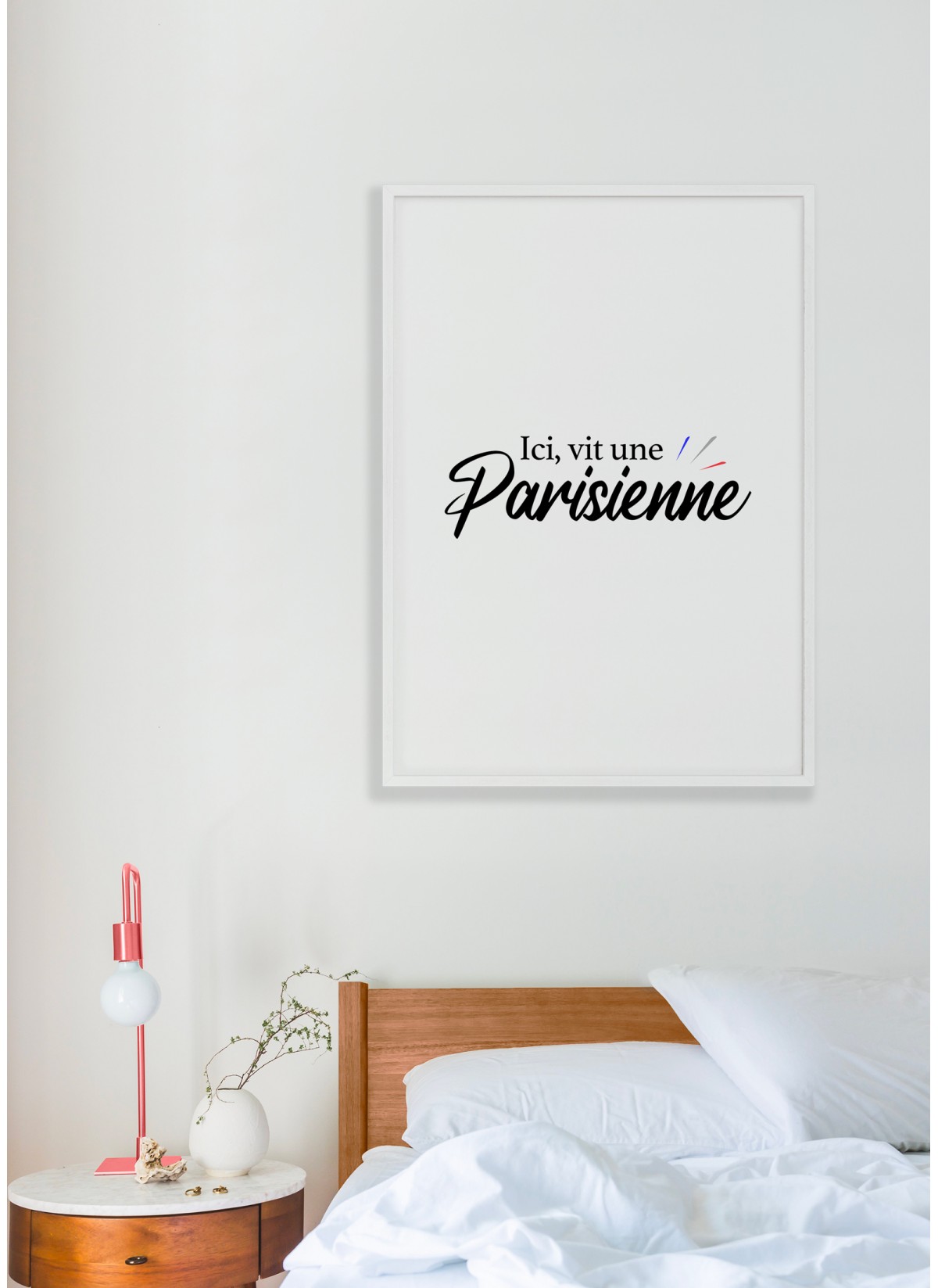 Affiche "Ici vit une Parisienne"