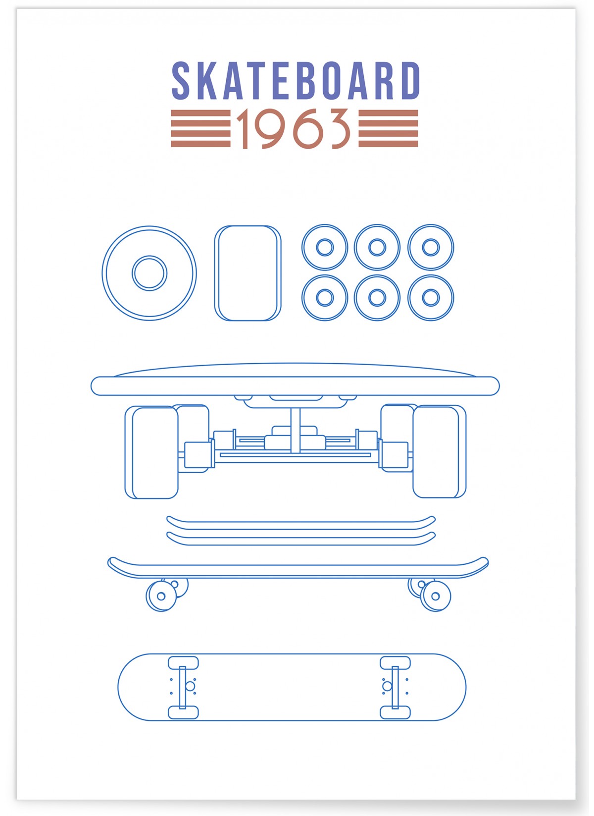 Affiche Skate brevet