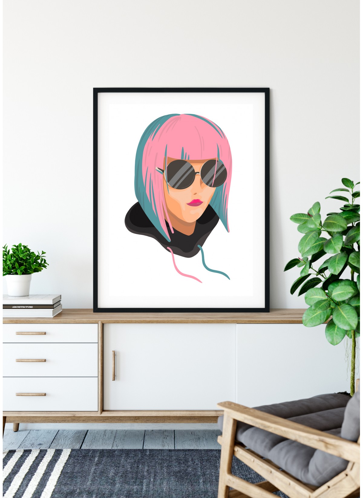 Affiche Girl Pop
