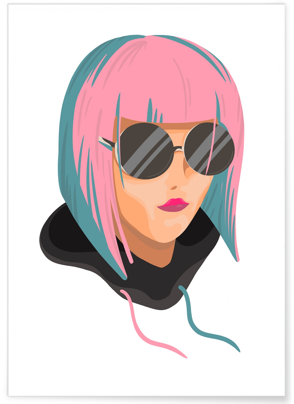 Affiche Girl Pop