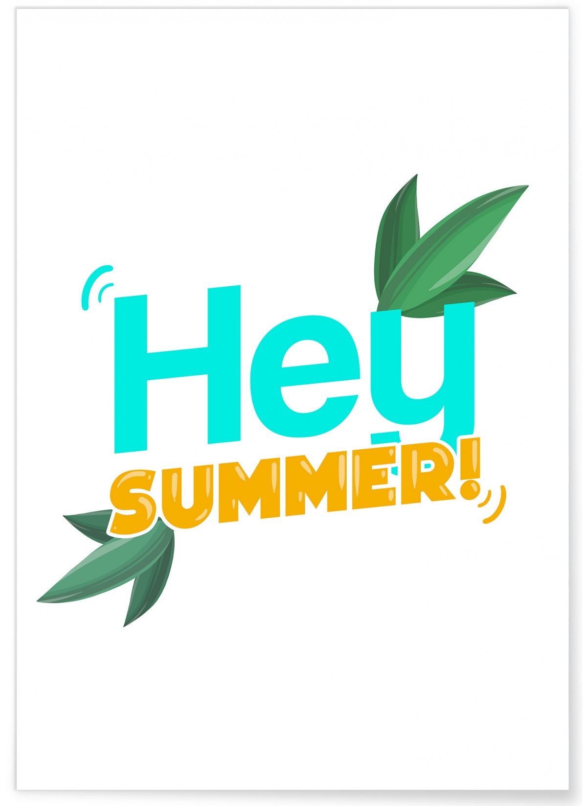 Affiche Hey Summer