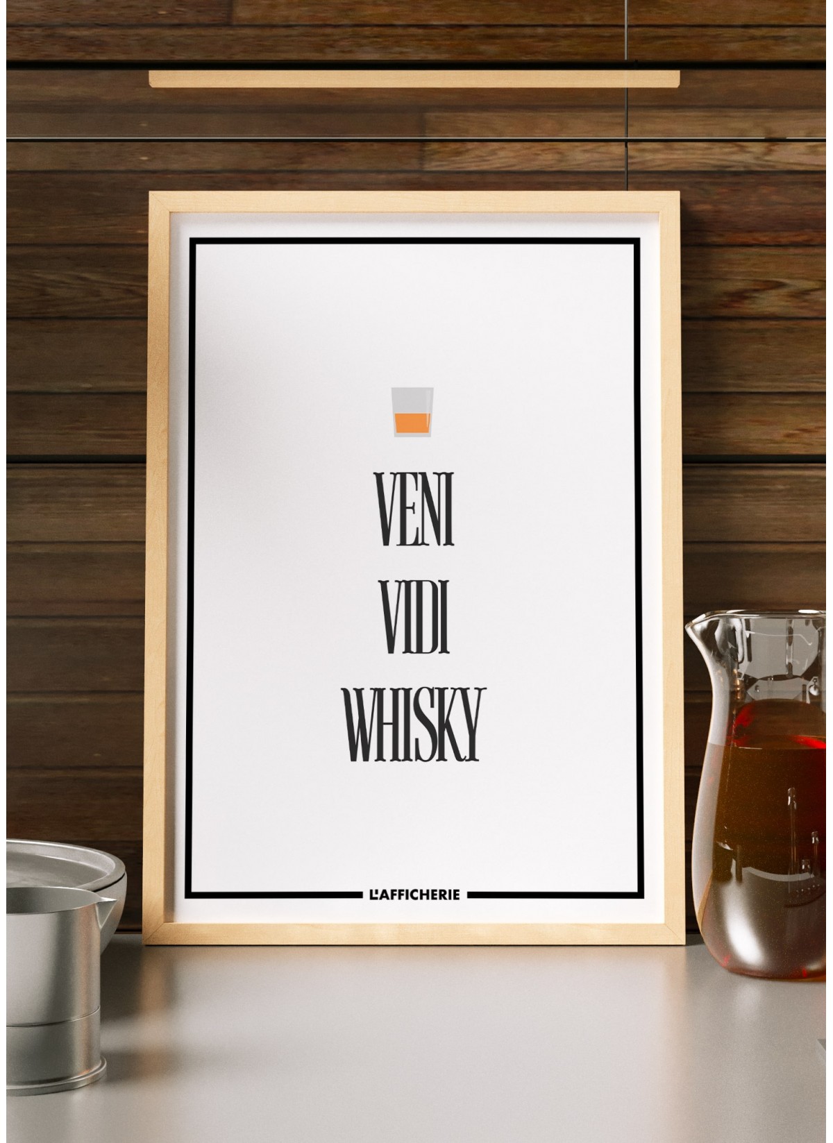 Affiche Veni Vidi Whisky