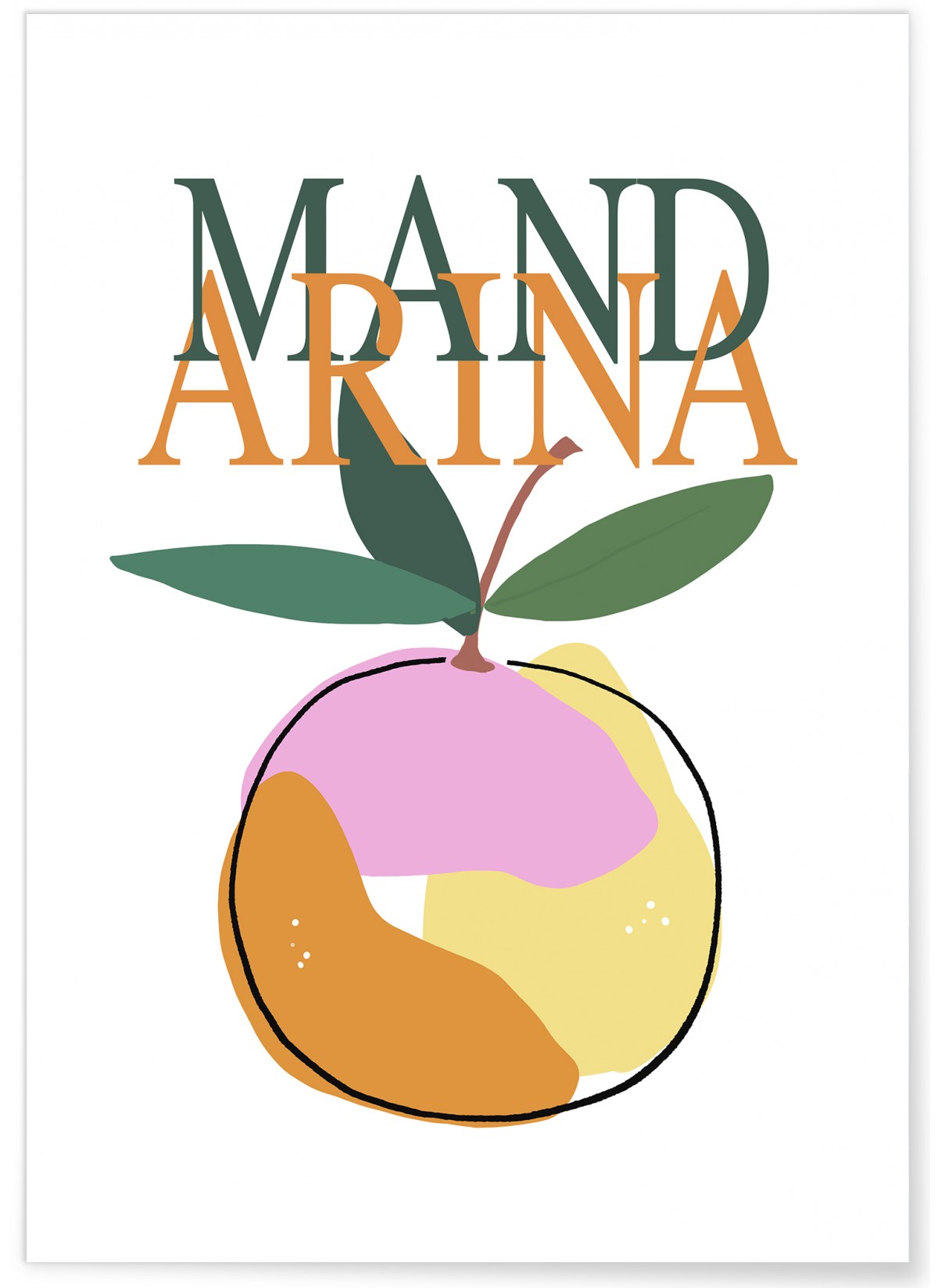 Affiche Mandarina